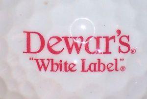 Dewers Logo - DEWARS WHITE LABLE FINEST SCOTCH WHISKY LOGO GOLF BALL | eBay