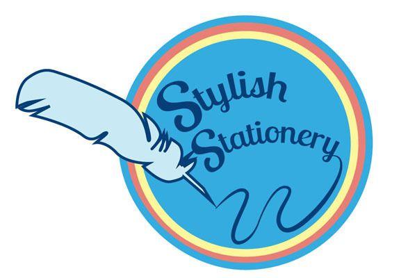 Stationery Logo - Stylish Stationery Logo | sugaroux