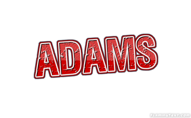 Adams Logo - Adams Logo | Free Name Design Tool from Flaming Text