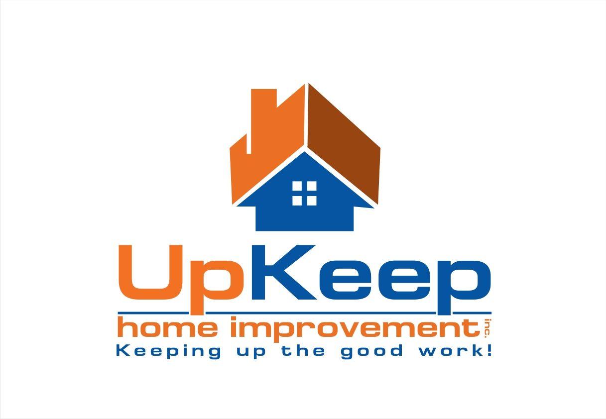 Upkeep Logo - Bold, Masculine, Home Improvement Logo Design for UPKEEP HOME