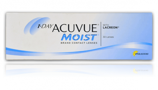 Acuvue Logo - Shop Online 1 Day ACUVUE MOIST 30 best prices at Lenssaver