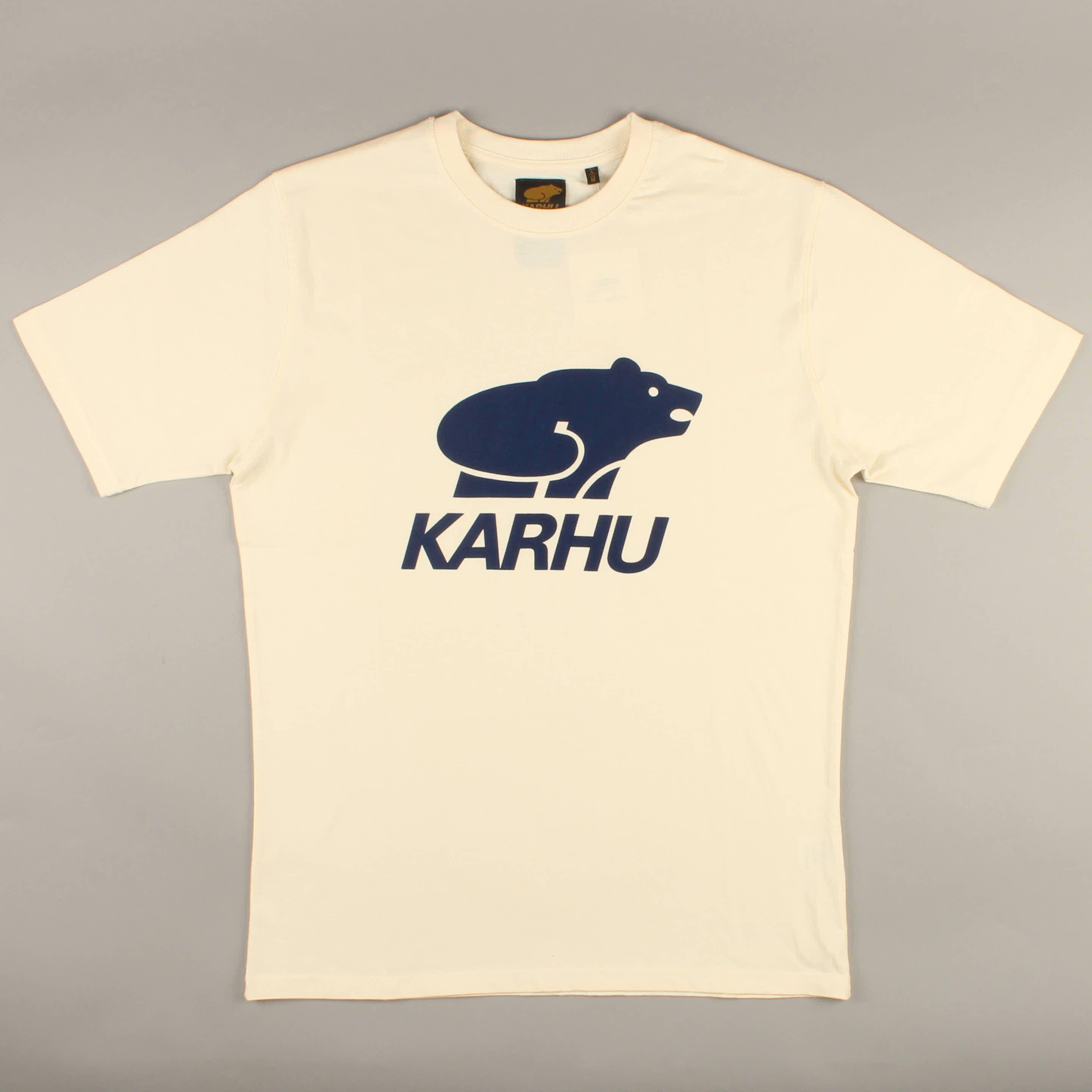 Karhu Logo - Karhu T-shirt SS Logo T Off White