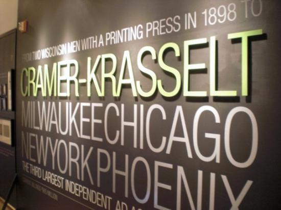 Cramer-Krasselt Logo - And this is from the Cramer Krasselt exhibit. - Picture of The ...