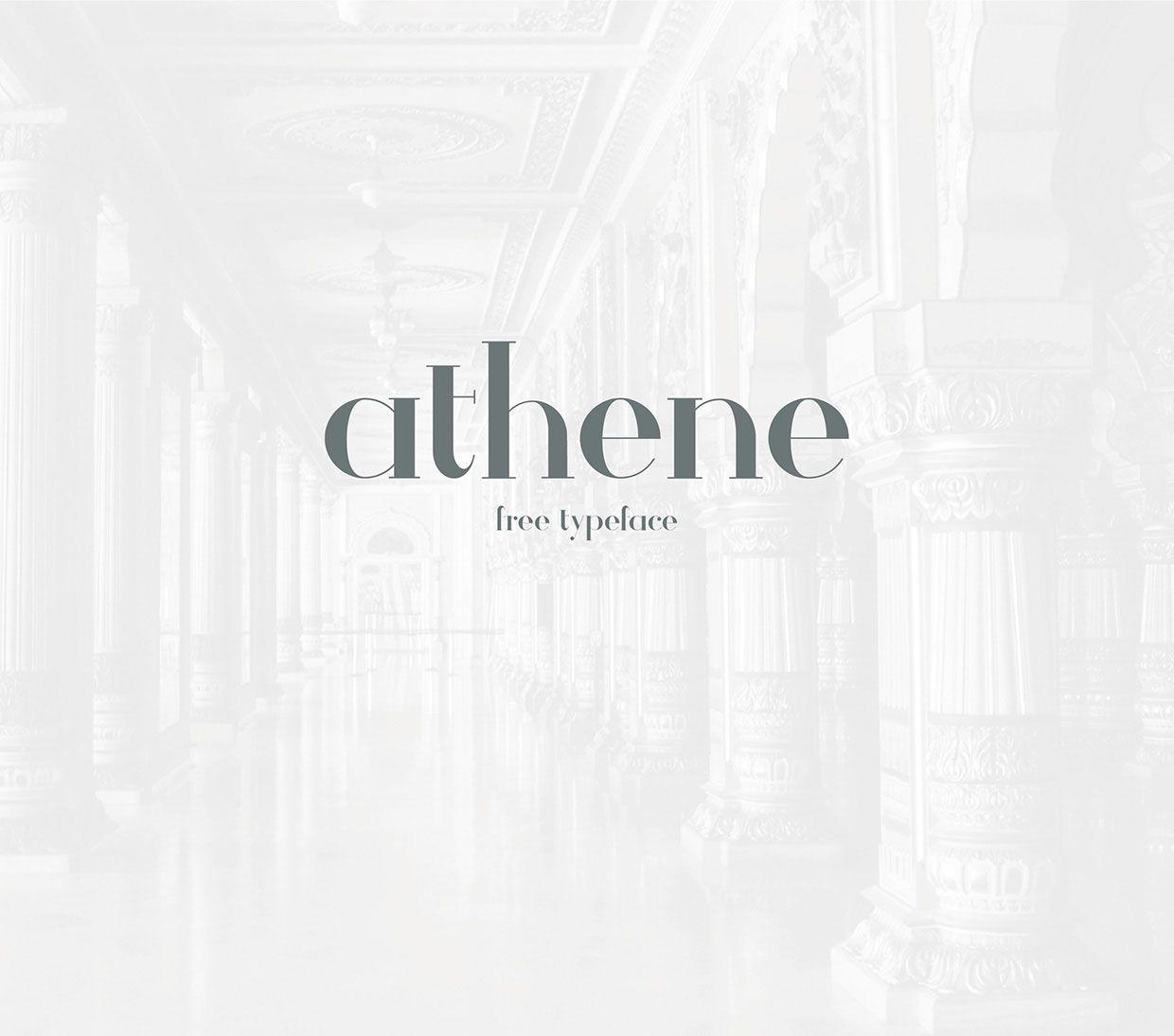 Athene Logo - 108 Best Free Logo Fonts for Your 2016 Brand Design Projects ...