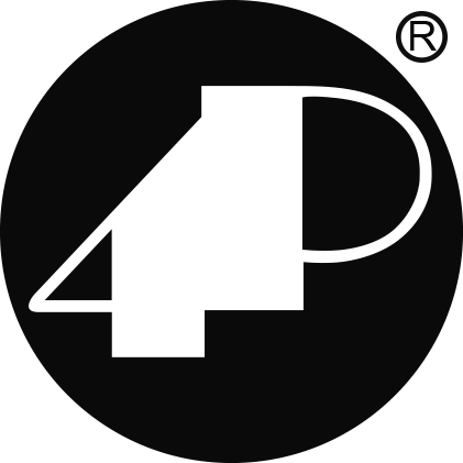 4P Logo - 4P - Poder Para o Povo Preto