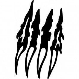 Garras Logo - Autocolante