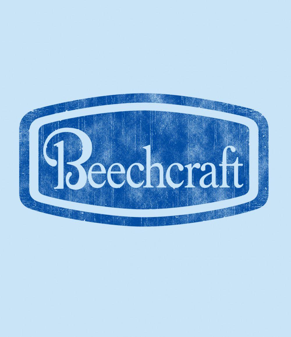 Beechcraft Logo - Vintage T-Shirts, Hoodies : Beechcraft Logo Men's T-Shirt ...
