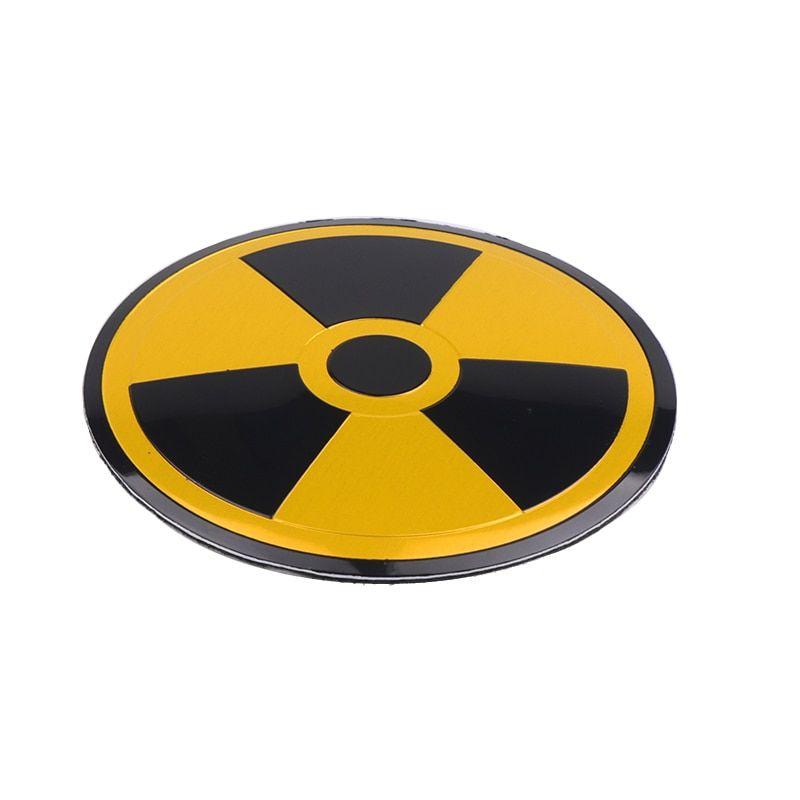 Radiation Logo - 4x 56.5mm Nuclear Radiation logo Car Tyre Wheel Center Hub Cap ...