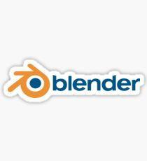 Blender Logo - Blender Logo Stickers | Redbubble