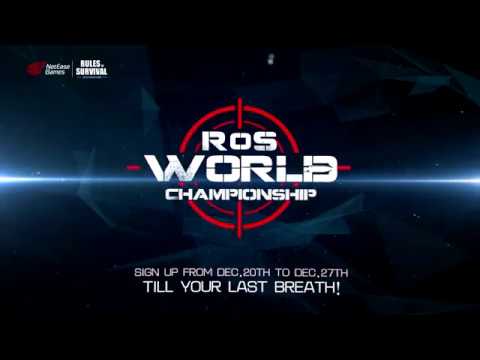 Ros Logo - RoS WORLD CHAMPIONSHIP-Team up to win $650,000! - YouTube