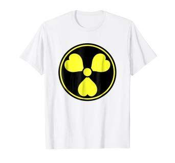 Radiation Logo - Amazon.com: Radiation Logo Hearts, X-Ray Tech Radiology Love TShirt ...