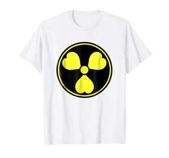 Radiation Logo - Radiation Logo Hearts, X Ray Tech Radiology Love TShirt