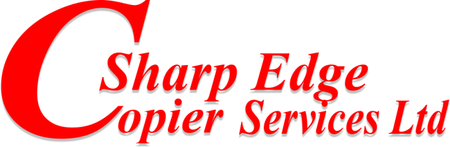 Photocopier Logo - Photocopier services. Sharp Edge Copier Services Ltd