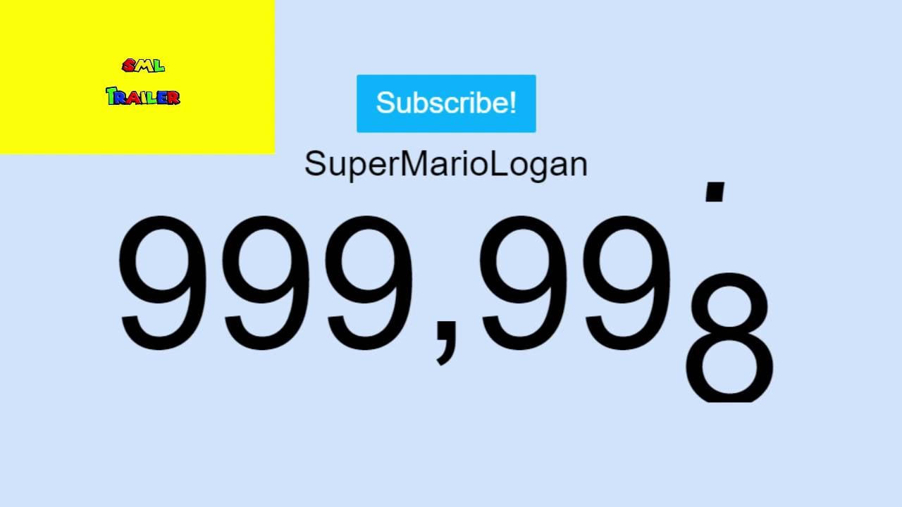 Supermariologan Logo - SuperMarioLogan 1 Mil Subs Stream - YouTube