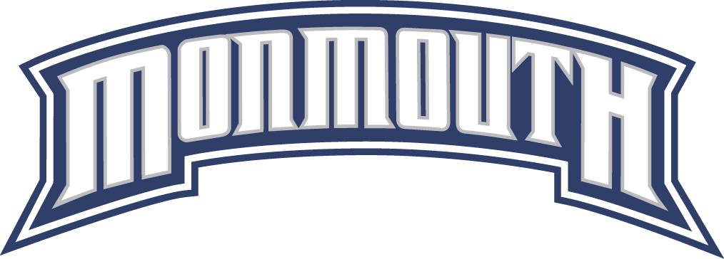 Monmouth Logo - Monmouth Hawks Wordmark Logo - NCAA Division I (i-m) (NCAA i-m ...