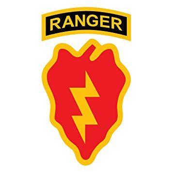 25ID Logo - US Army Infantry Division SSI With Ranger Tab