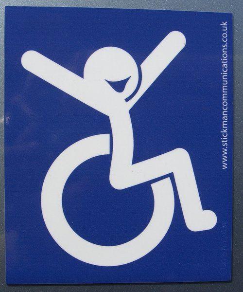 Accessibility Logo - Magnetic alternative disability/accessibility logo
