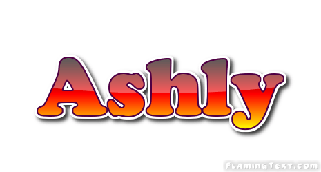 Ashly Logo - Ashly Logo. Free Name Design Tool from Flaming Text