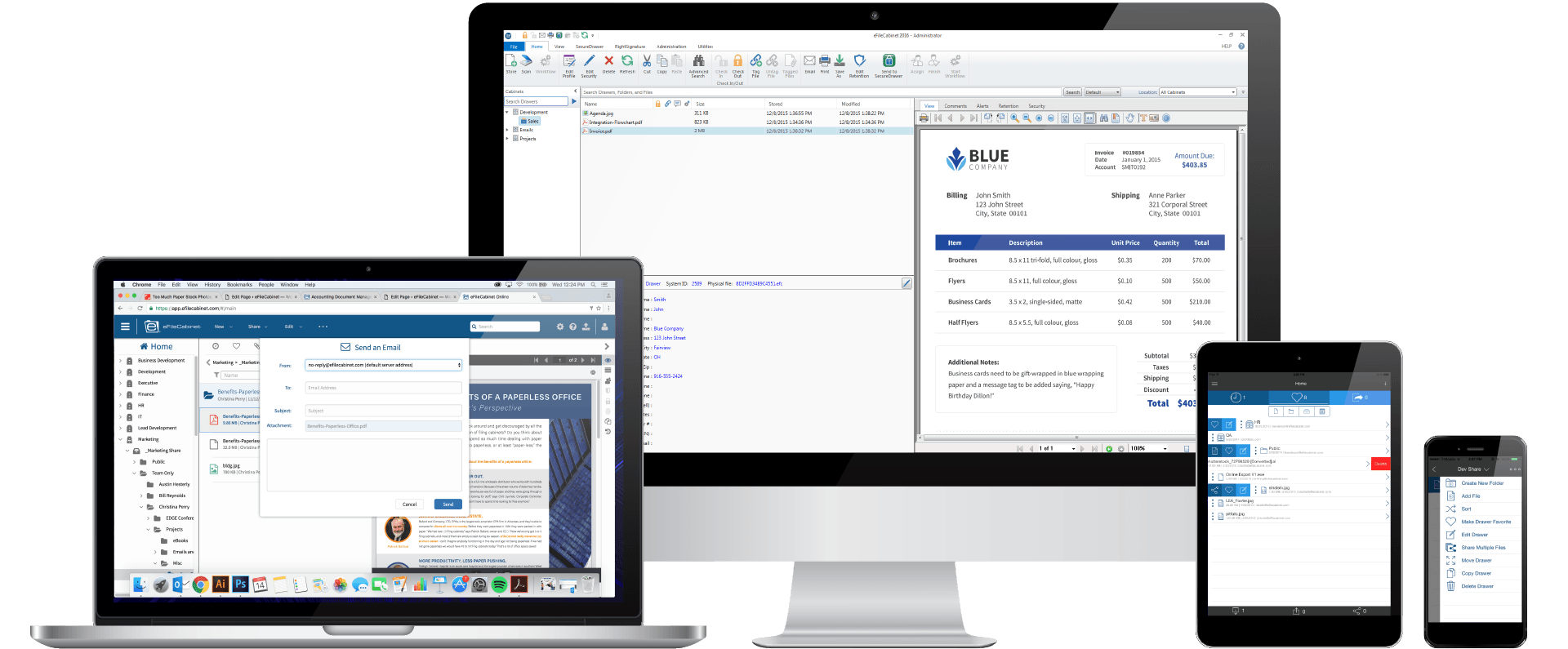 eFileCabinet Logo - Document Management Software | eFileCabinet