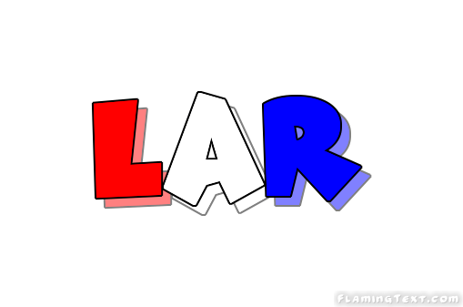Lar Logo - Liberia Logo. Free Logo Design Tool from Flaming Text