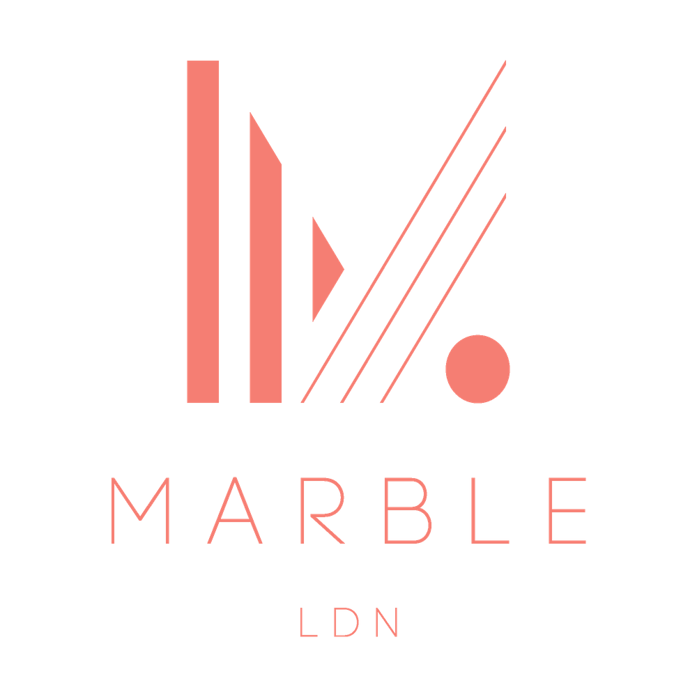 Marble Logo - Home. Marble LDN Events Agency