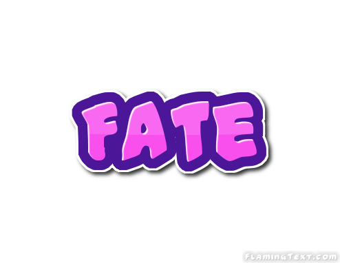 Fate Logo - Fate Logo. Free Name Design Tool from Flaming Text