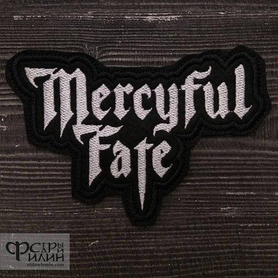 Fate Logo - Patch Mercyful Fate Heavy metal black metal logo band