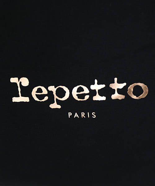 Repetto Logo - JACQUEMART: Entering レペット (repetto) cotton canvas logo big tote ...