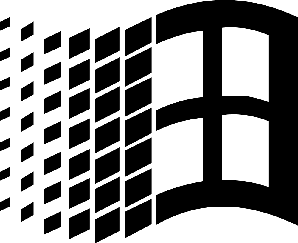 Windows 3.1 Logo - Image - Windows 3.1 print logo.png | Logopedia | FANDOM powered by Wikia