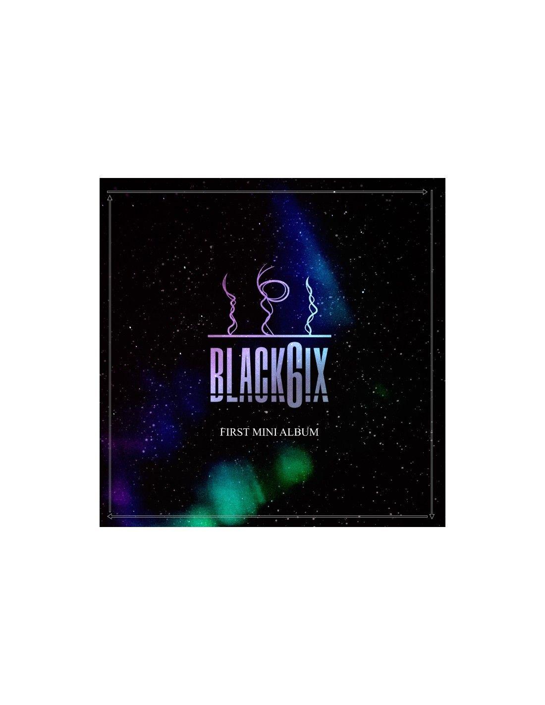 Black6ix Logo - BLACK6IX 1st Mini Album - 절망의 늪 CD + Poster