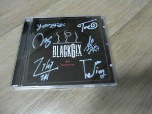 Black6ix Logo - KOREA CD/BLACK6IX - Please - SIGNED! | eBay