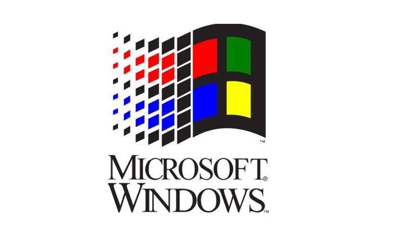 Windows 3.1 Logo - Foto: Windows 3.1. La evolución del logo de Windows