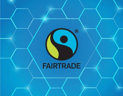 FLO-CERT Logo - Fairtrade standards are independently verified