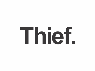 Thief Logo - Thief (logo theft) by Rob Mientjes | Dribbble | Dribbble