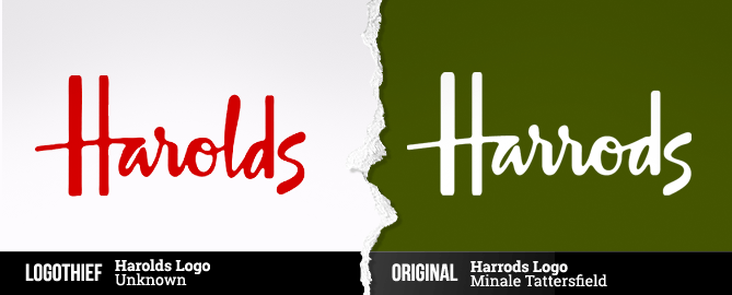 Harrods Logo - UCreative.com - Logo Thief - A Website that Curates Plagiarized Logo ...