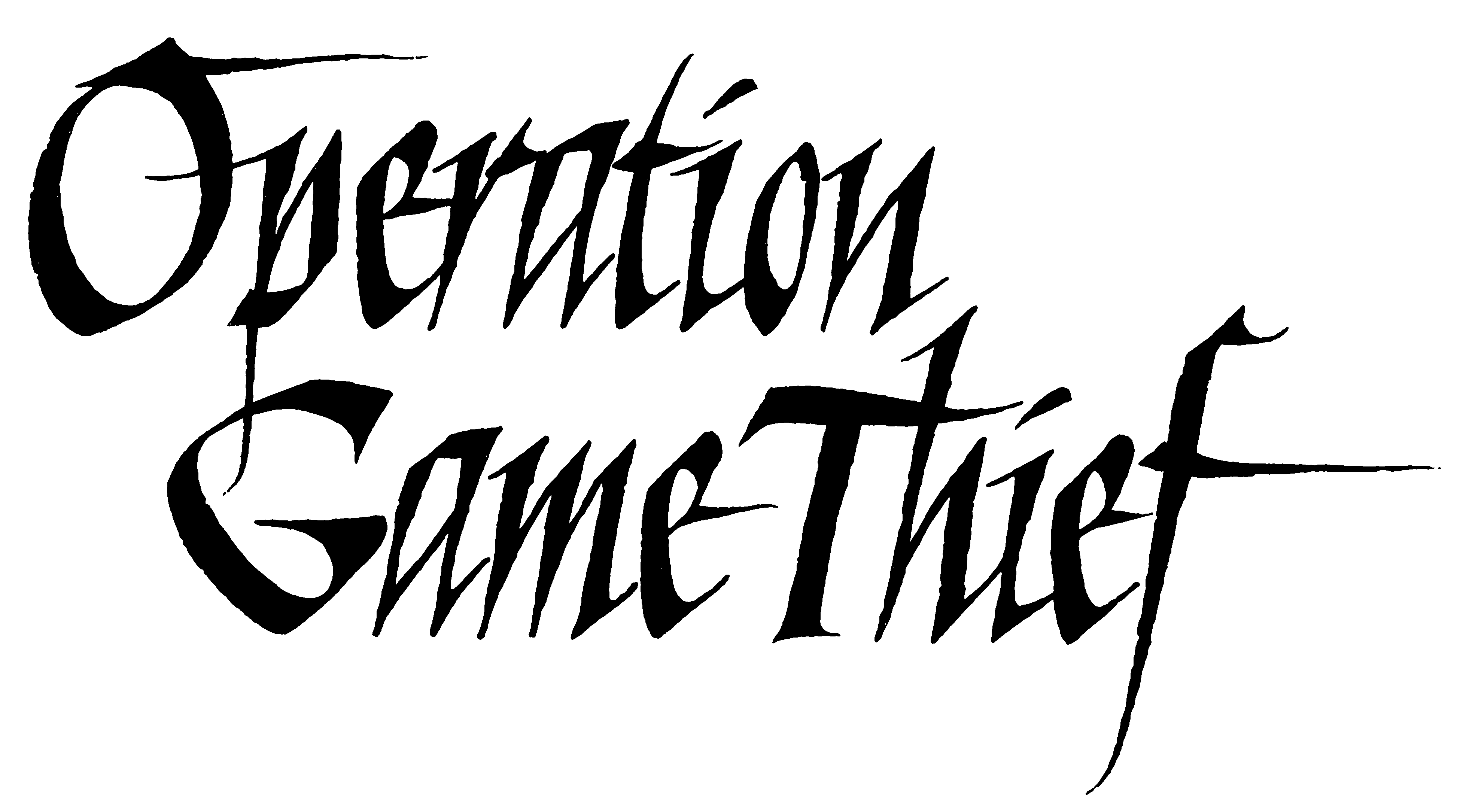 Thief Logo - Operation Game Thief Logo