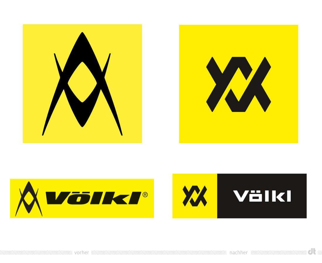 Volkl Logo - Völkl Logo und Icon – vorher und nachher – Design Tagebuch