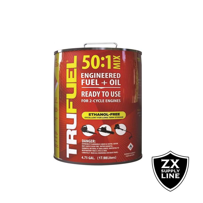 TruFuel Logo - TRUFUEL 5 Gallon Pail, 4.75 Gal. 50:1 Engineered Fuel - ZX Supply Line