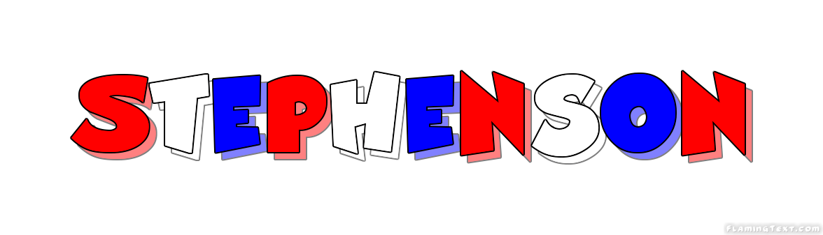Stephenson Logo - United States of America Logo | Free Logo Design Tool from Flaming Text
