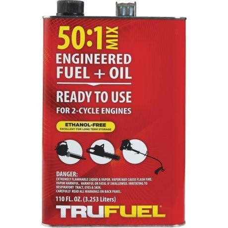 TruFuel Logo - TRUFUEL 50:1 Two Cycle Small Engine Fuel 110oz