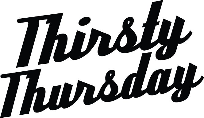 Thursday Logo - Thirsty Thursday – Belching Beaver Brewery | Rott n' Grapes