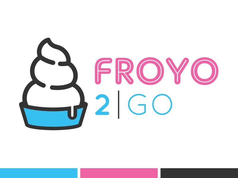 Froyo Logo - FroYo 2Go Logo by Josh Wilkerson | Dribbble | Dribbble