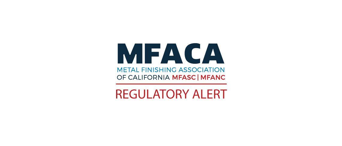 DTSC Logo - DTSC Regulations - Toxicity Screening Levels and Cleanup Goals - MFACA
