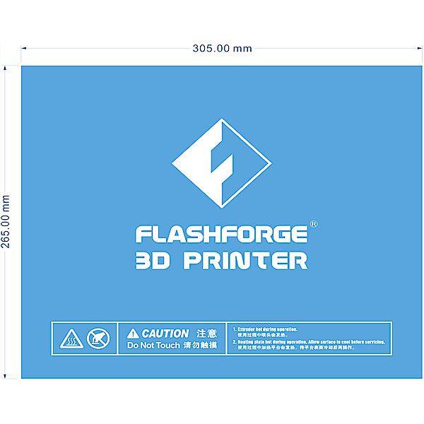 FlashForge Logo - FlashForge Guider II 3D Printer Build Sheet