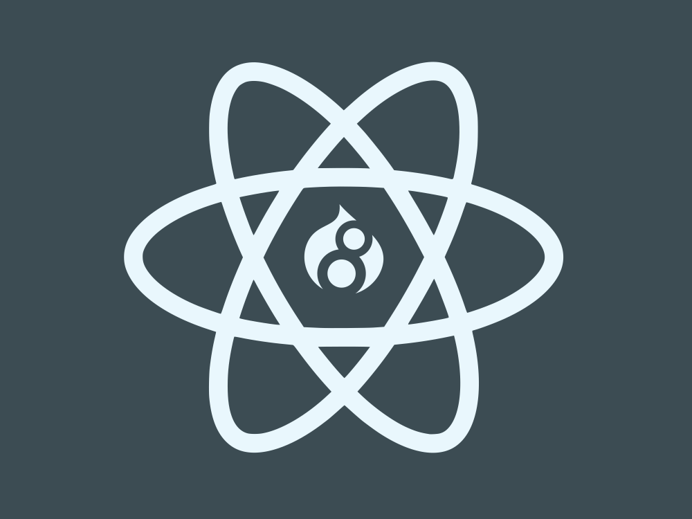 React Logo - Regarding the proposal to implement the Drupal backend with React ...