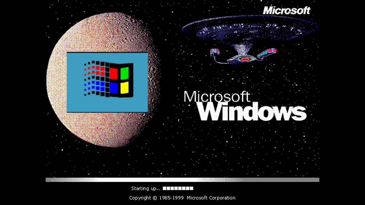 Windows 3.1 Logo - Windows Startup and Shutdown Fake Windows 3.1 Flag