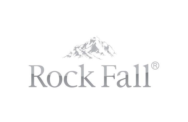 Fall Logo - Rock Fall UK. City of Derby