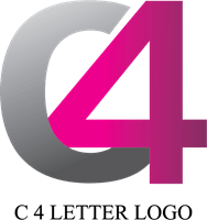 C4 Logo - C4 Letter Logo Vector (.AI) Free Download
