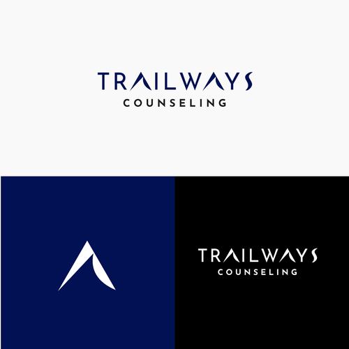 Trailways Logo - Trailways Counseling Logo and Brand Identity | Logo & brand identity ...