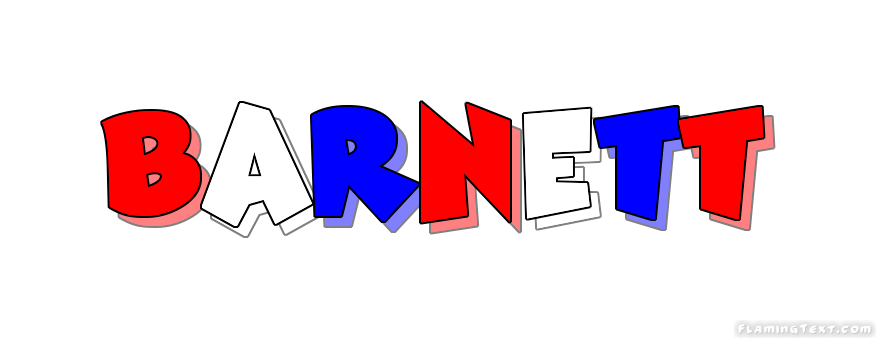 Barnett Logo - United States of America Logo | Free Logo Design Tool from Flaming Text